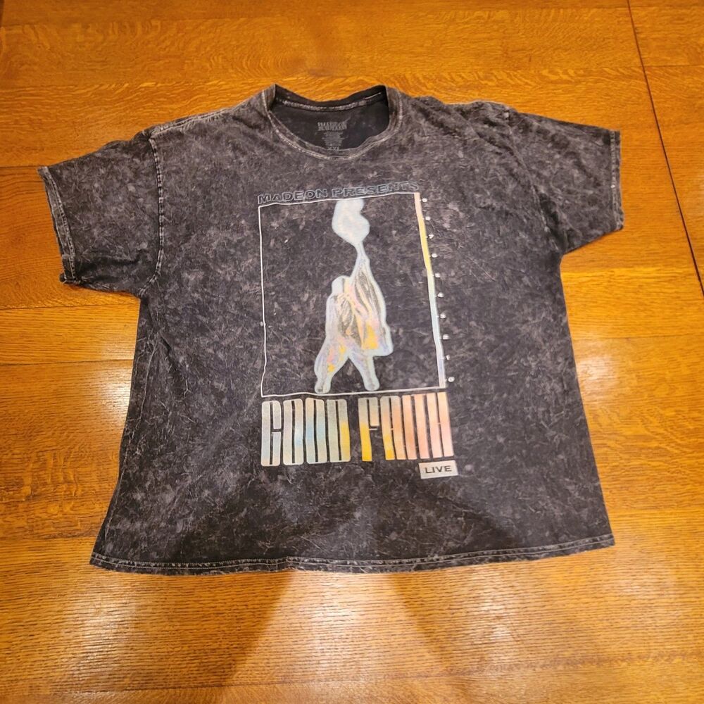 Madeon Good Faith Live  Black T-Shirt XXL